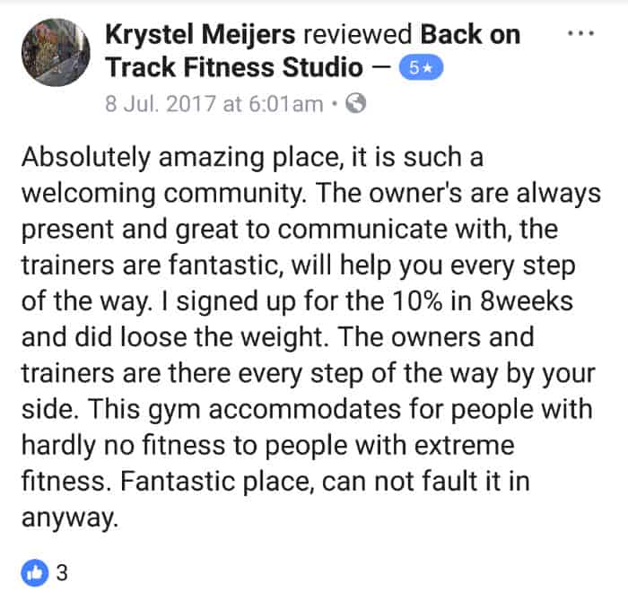 Krystal testimonial