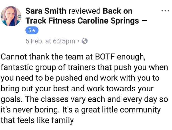 sara smith testimonial