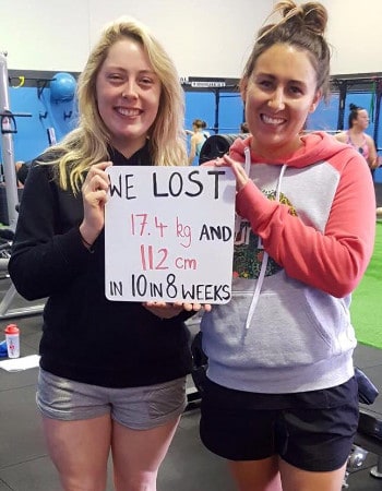 Briar and Alix - 10 in 8 Week Challenge