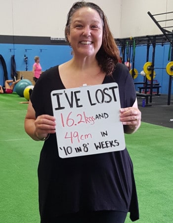 Donna - 10 in 8 week challenge